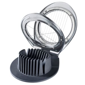 158-575685 3 Cut Deluxe Egg Slicer w/Heavy Duty Wires, Cast Chrome