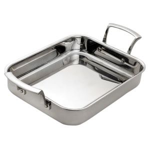 158-5724175 Thermalloy® Roast Pan - 11" x 8 7/10" , Stainless