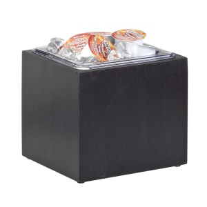 151-475696 Rectangular Ice Housing - 7"L x 6"W x 6 1/2"H, Bamboo