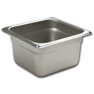 158-88164 Sixth Size Steam Pan, Stainless