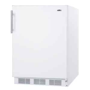 162-FF61 24" Undercounter Refrigerator w/ Automatic Defrost, 5 1/2 cu ft, White