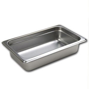 158-88142 Quarter Size Steam Pan, Stainless