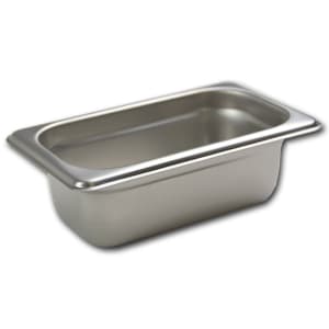 158-22192 Ninth Size Steam Pan, Stainless