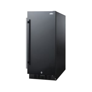 162-FF1532B 15" W Undercounter Refrigerator w/ (1) Section & (1) Door, Black, 115v