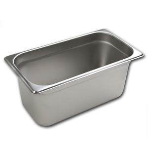 158-88136 Third Size Steam Pan, Stainless