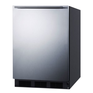 162-FF6B7SSHHJBLK 23 5/8" W Undercounter Refrigerator w/ (1) Section & (1) Door, 115v