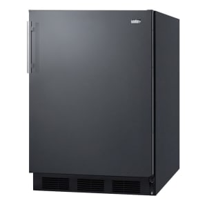162-FF63BBI 24" Undercounter Built In Refrigerator w/ Automatic Defrost, 5 1/2 cu ft, Black