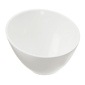 166-MELSL112 112 oz Round Melamine Serving Bowl, White