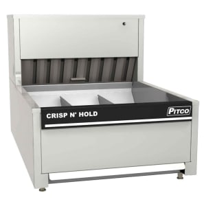 169-PCC18 18" Crisp 'N Hold™ Countertop Fry Warmer Dump Station - Underburner, 120v