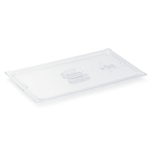 175-31600 1/6 Size Solid Food Pan Cover - Clear