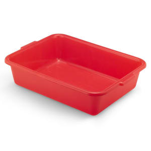 175-1521C02 Food Storage Box - Handles, 15x20x5", Plastic, Red