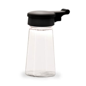 175-32206 2 oz Flip-top Lid Salt/Pepper Shaker - Plastic, 3 5/8"H