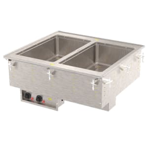 175-36399 Drop-In Hot Food Well w/ (2) Full Size Pan Capacity, 120v