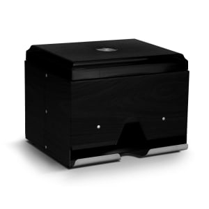 175-381006 Double Sided Straw Dispenser - 400 Capacity, Black
