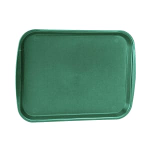 175-1418191 Plastic Fast Food Tray - 18 1/2"L x 13 4/5"W, Vista Green