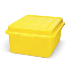 175-1505C08 Food Storage Drain Box - With Cover, 15x20x7", Yellow