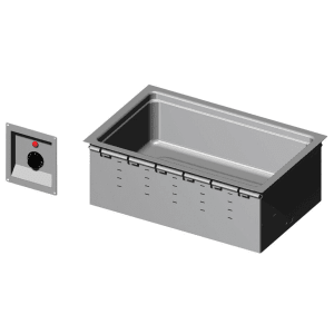 175-36358 Drop-In Hot Food Well w/ (1) Full Size Pan Capacity, 208 240v/1ph