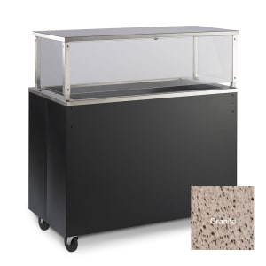 175-39733 46" Affordable Portable™ Cold Food Bar - (3) Pan Capacity, Floor Model, Granite