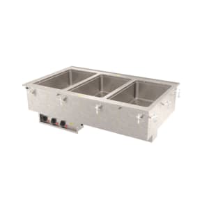 175-36404 Drop-In Hot Food Well w/ (3) Full Size Pan Capacity, 120v