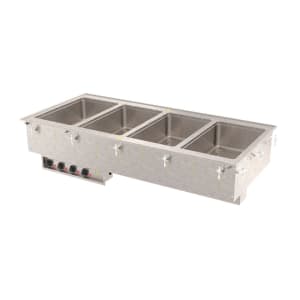 175-36406 Drop-In Hot Food Well w/ (4) Full Size Pan Capacity, 120v