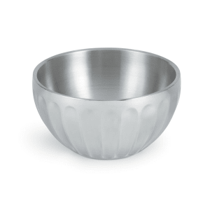 175-47688 6 9/10 qt Round Insulated Serving Bowl - MirrorFinish Stainless