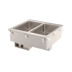 175-36400 Drop-In Hot Food Well w/ (2) Full Size Pan Capacity, 208v/1ph