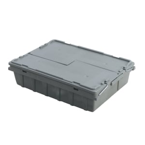 175-52649 Tote 'N Store® Bus Box - 20" x 14 1/4" x 4 3/5" , Gray