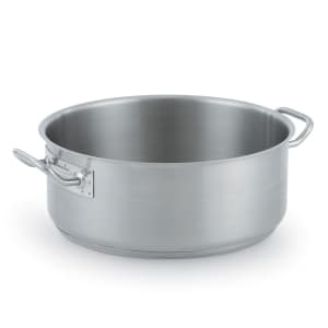 175-3814 14 qt Optio™ Stainless Steel Brazier - Induction Ready
