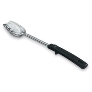 175-46949 3 Sided Perforated Serving Spoon - Black