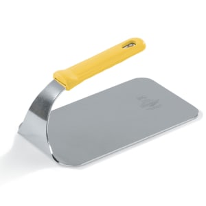 175-50665 1 3/5 lb Steak Weight w/ Yellow Silicone Handle, Stainless