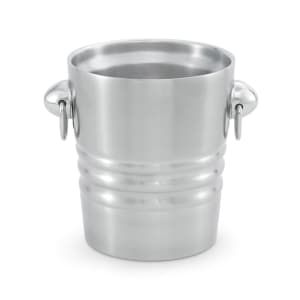 175-46616 7" Double Walled Champagne/Wine Bucket - Stainless Steel, Satin Finish
