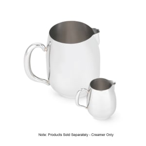 175-46633 8 oz Orion® Creamer - Mirrored Stainless Steel, Silver
