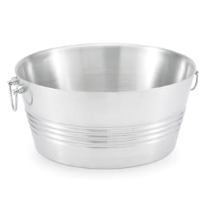 175-47226 14 1/2" Round Cooling Tub - 7"H, Stainless
