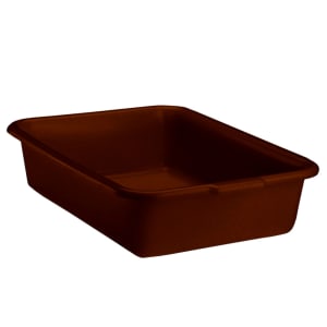 175-152101 Traex® Bus Box - 15 3/5" x 21 3/4" x 5", Chocolate