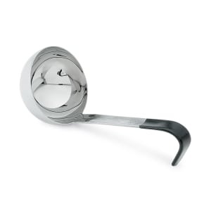 175-4970520 5 oz Jacob's Pride® Collection Ladle - Stainless Steel, Black Kool-Touch® Handle