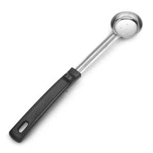 175-61145 1 oz Perforated Spoodle - Black Poly Handle, Stainless