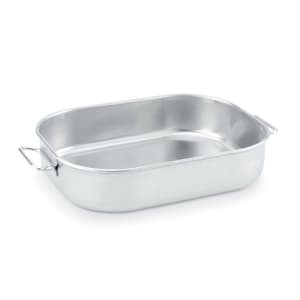 Aluminum Double Roasting Pan with Straps 18 x 24 x 4-1/2 by Winco - ALRP-1824