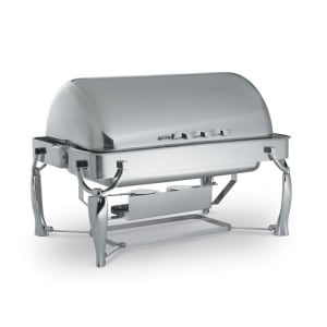 175-4634010 Full Size Chafer w/ Roll-top Lid & Dual Source Heat