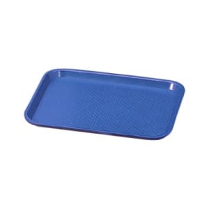 175-86117 Plastic Fast Food Tray - 16"L x 12"W, Royal Blue