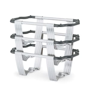 175-46886 9 qt Rectangular Chafer Stand - Stainless