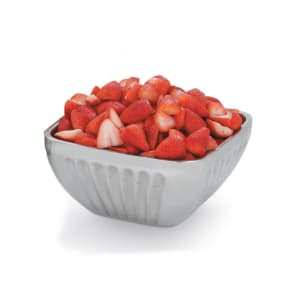 175-47682 3 1/5 qt Square Plain Insulated Bowl - SatinFinish Stainless
