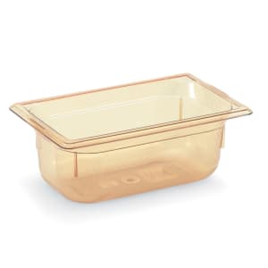 175-9042410 2 1/2"D Quarter Size High Temp Food Pan