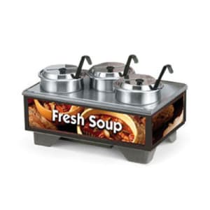 175-720201003 Full Size Soup Merchandiser Base - Country Kitchen, 4 qt Accessories, 120v