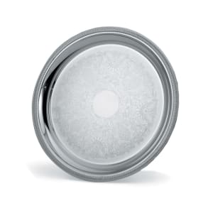175-82100 12 3/8" Round Serving Tray - Gadroon Edge, 18 ga Stainless