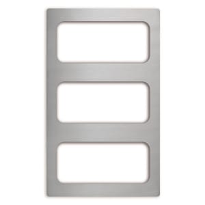 175-8244214 Miramar (3)1/3 Size Pan Template - 12x20" Stainless