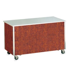 175-98711 88" Utility Serving Station - Enclosed Base, Modular, Stainless Top