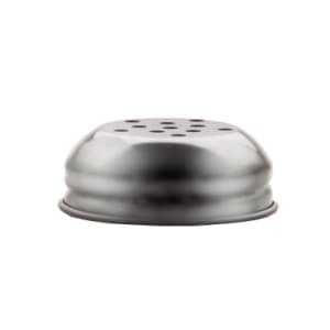 175-674T 6 oz Cheese Shaker Cap - Round, Perforated, Stainless
