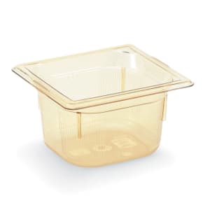 175-9062410 2 1/2"D Sixth Size High Temp Food Pan