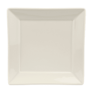 179-08700 10" Square Times Square Plate - China, Ivory