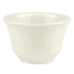 179-3307000 7 oz Round Gothic Blanc Bouillon Bowl - China, Ivory